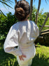 Linen Wrap Top